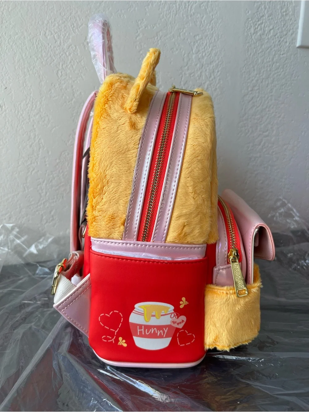 Loungefly Disney Winnie The Pooh & Piglet Love Letter Cosplay Mini Backpack NWT